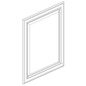 BDD23.5x30-Champagne Raised Panel-RTA
