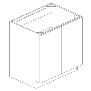 B24FH-Champagne Raised Panel-RTA